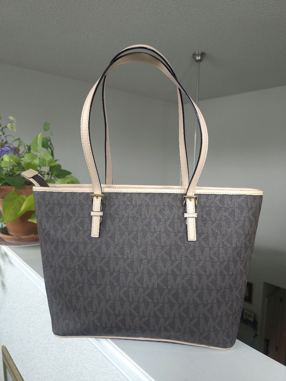 Michael Kors Monogram Tote Bag